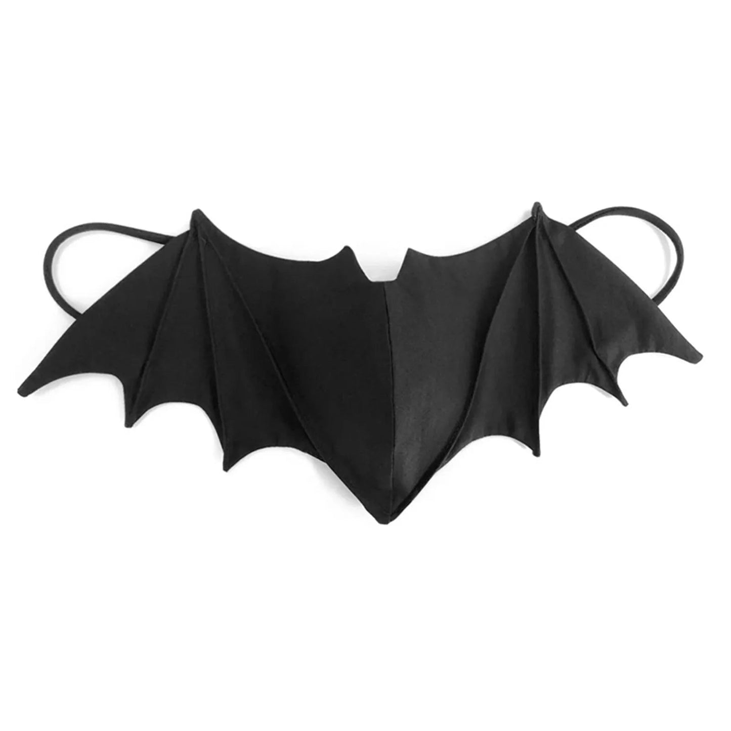 Bat wings face mask. Goth, emo, vampire, gothic cosplay mask