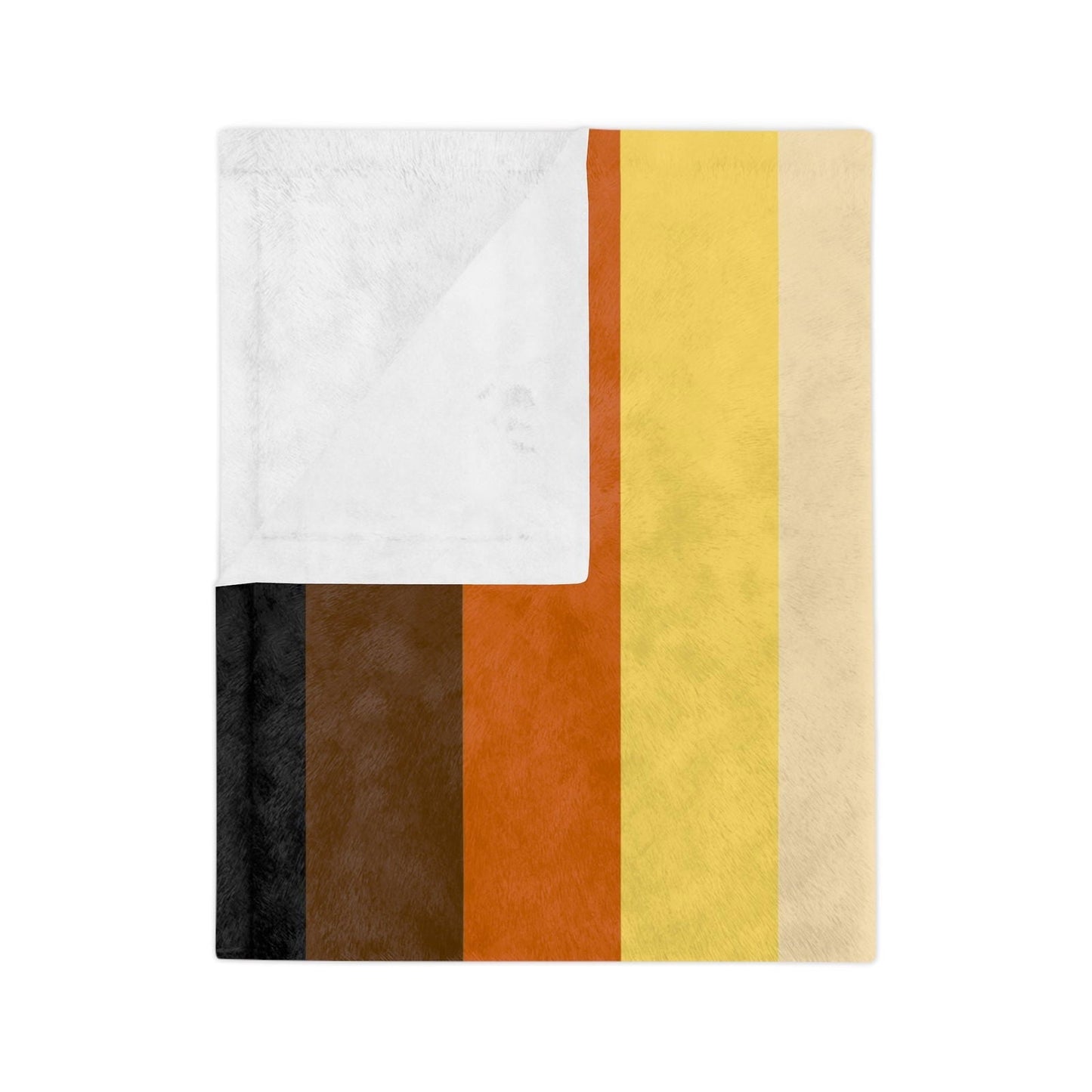 Bear Pride Flag - Velveteen Microfiber Blanket - Gay Skate - Bear Pride Flag - Velveteen Microfiber Blanket - Bear Pride Flag - Velveteen Microfiber Blanket