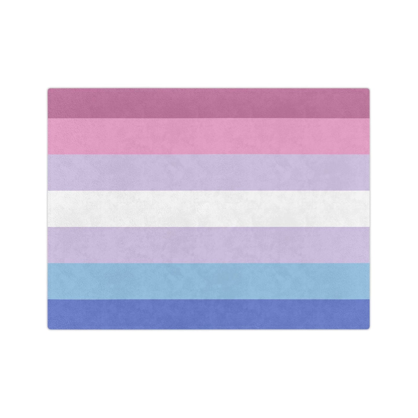 Bigender Pride Flag - Velveteen Microfiber Blanket - Gay Skate - Bigender Pride Flag - Velveteen Microfiber Blanket - Bigender Pride Flag - Velveteen Microfiber Blanket