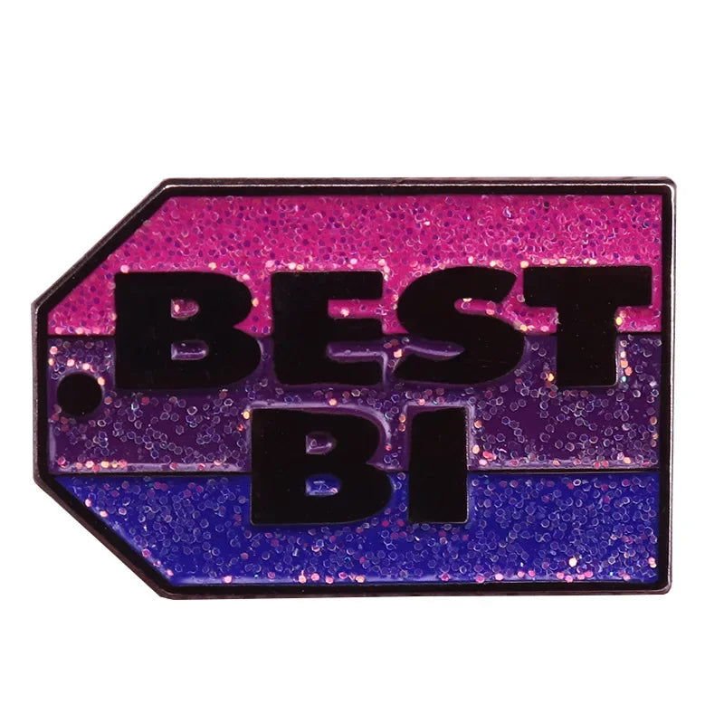 Bisexual Pride Enamel Pin - Gay Skate - Bisexual Pride Enamel Pin - Bisexual Pride Enamel Pin
