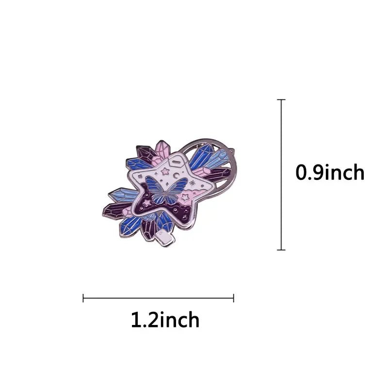 Bisexual Pride Enamel Pin - Gay Skate - Bisexual Pride Enamel Pin - Bisexual Pride Enamel Pin