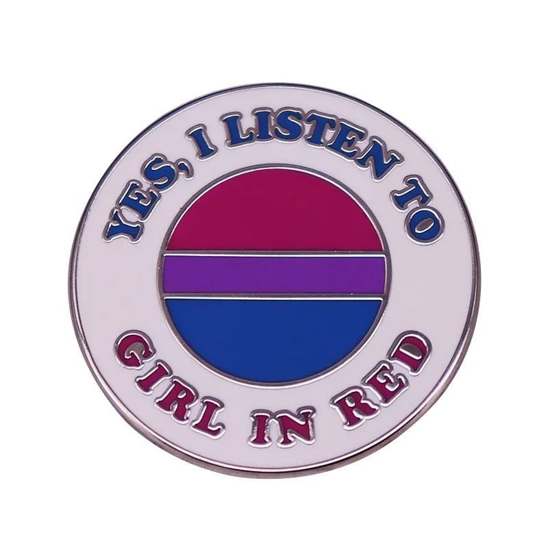 Bisexual Pride Enamel Pin - Gay Skate - Bisexual Pride Enamel Pin - Bisexual Pride Enamel Pin