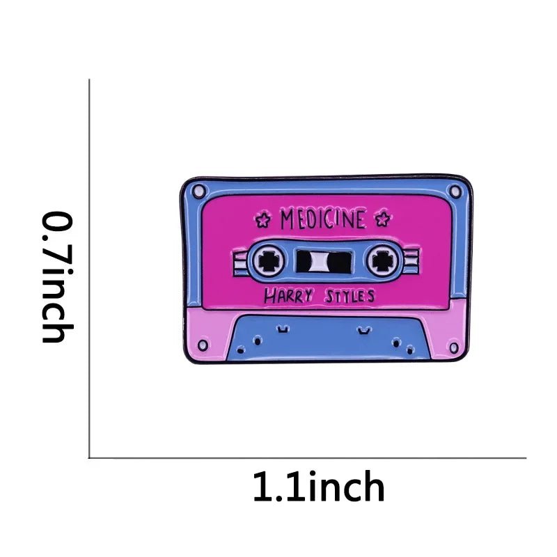 Bisexual Pride Enamel Pin - Gay Skate - Bisexual Pride Enamel Pin - Bisexual Pride Enamel Pin