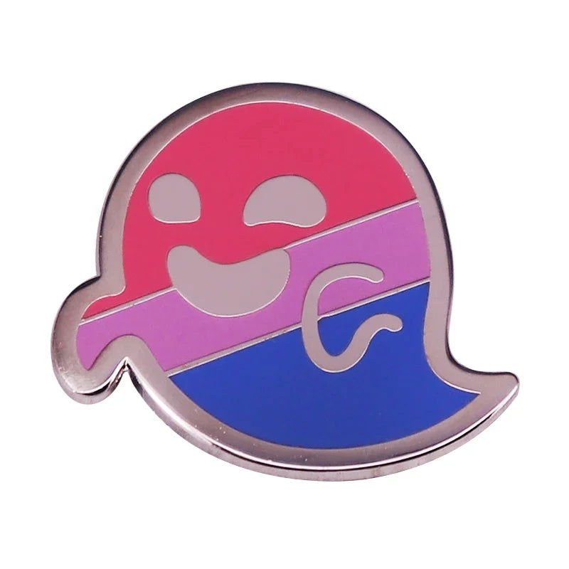 Bisexual Pride Enamel Pin - Gay Skate - Bisexual Pride Enamel Pin - Bisexual Pride Enamel Pin