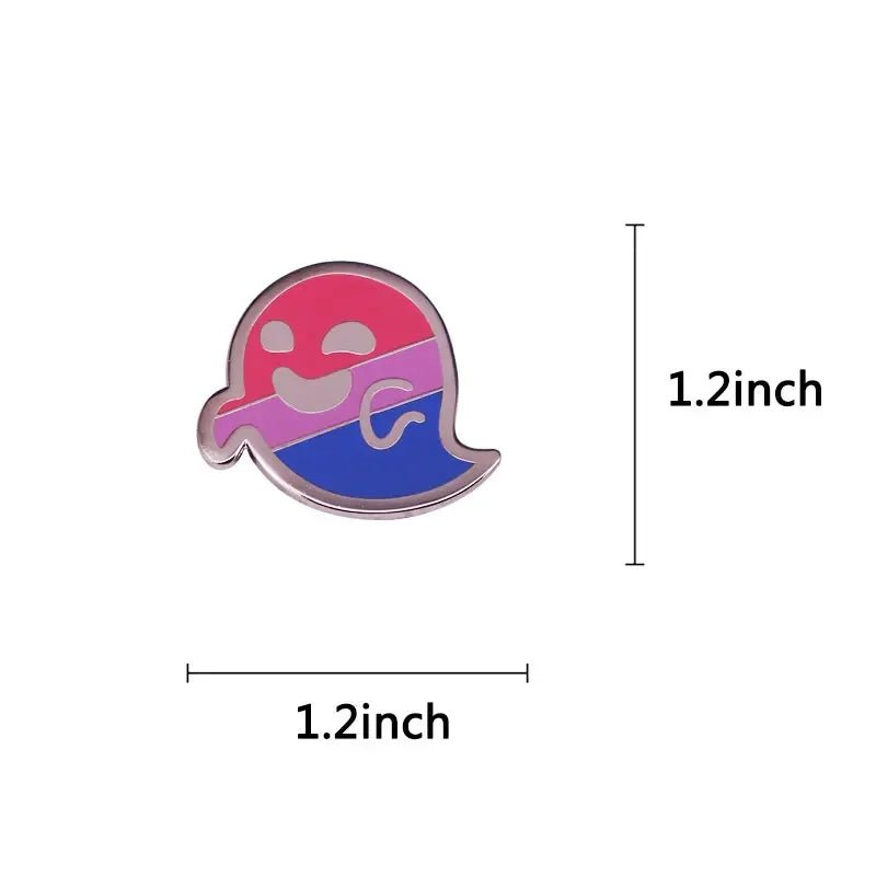 Bisexual Pride Enamel Pin - Gay Skate - Bisexual Pride Enamel Pin - Bisexual Pride Enamel Pin