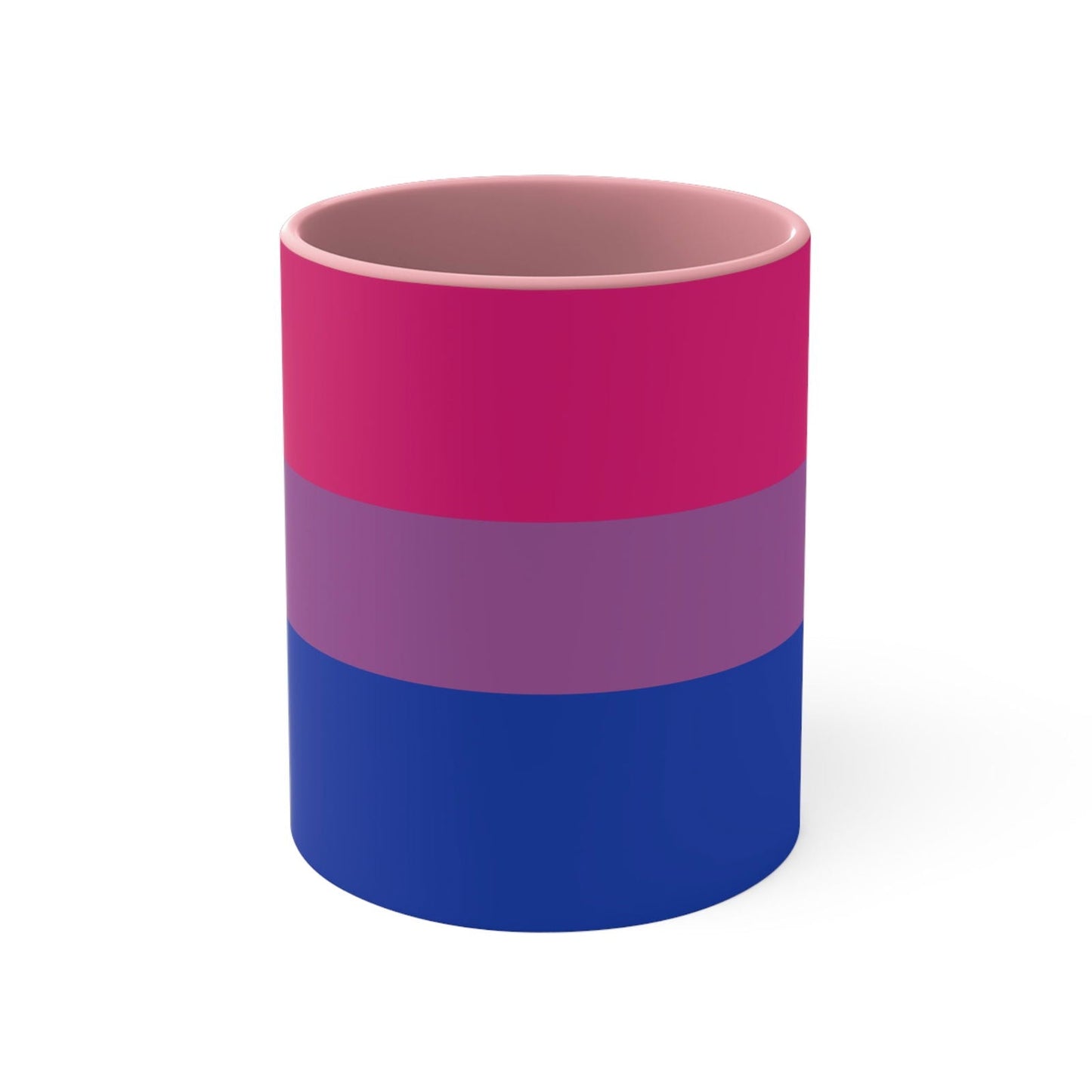 Bisexual Pride Flag colourful accent mug - Gay Skate - Bisexual Pride Flag colourful accent mug - Bisexual Pride Flag colourful accent mug