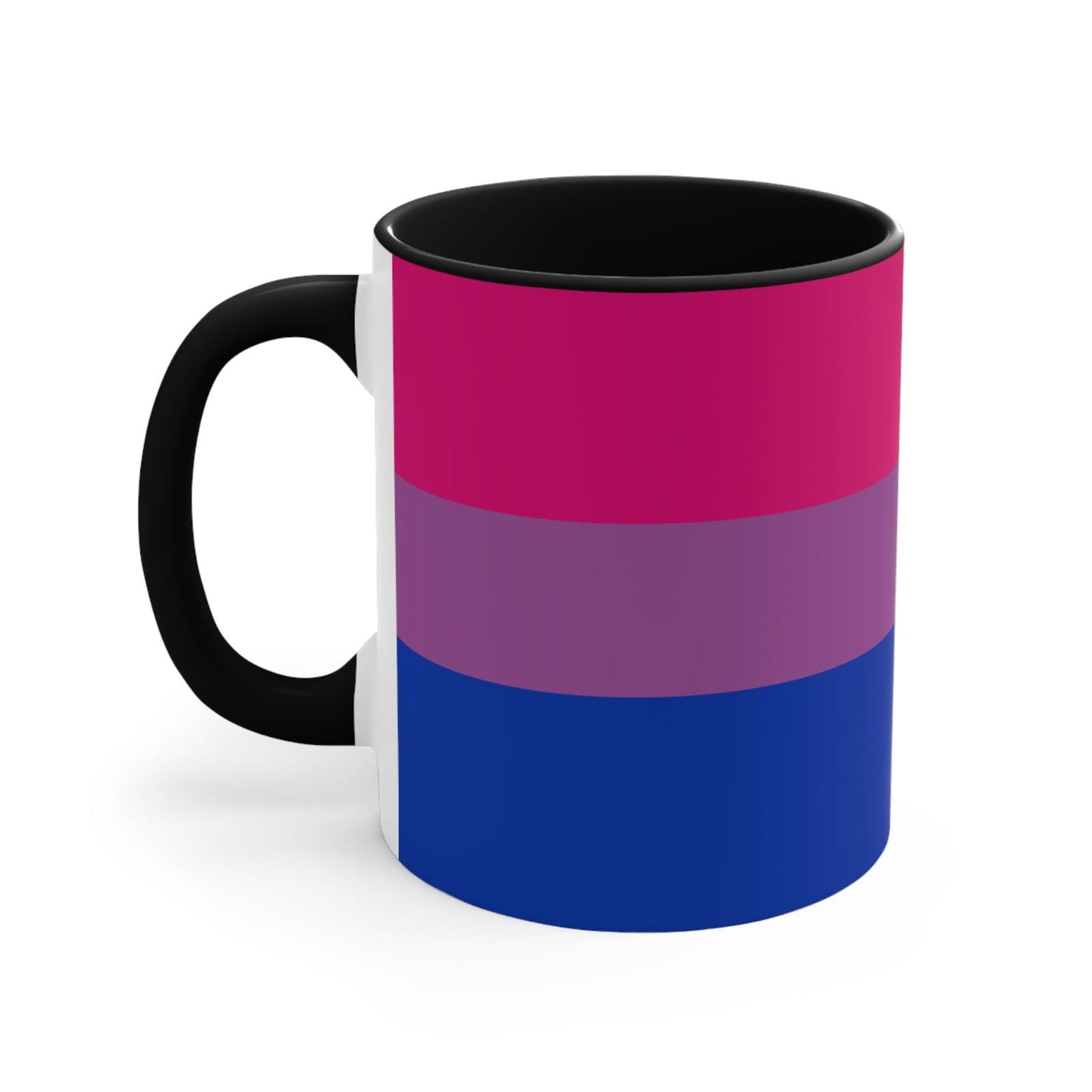 Bisexual Pride Flag colourful accent mug - Gay Skate - Bisexual Pride Flag colourful accent mug - Bisexual Pride Flag colourful accent mug
