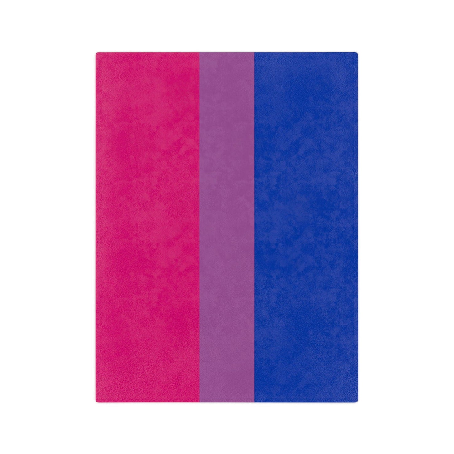 Bisexual Pride Flag - Velveteen Microfiber Blanket - Gay Skate - Bisexual Pride Flag - Velveteen Microfiber Blanket - Bisexual Pride Flag - Velveteen Microfiber Blanket