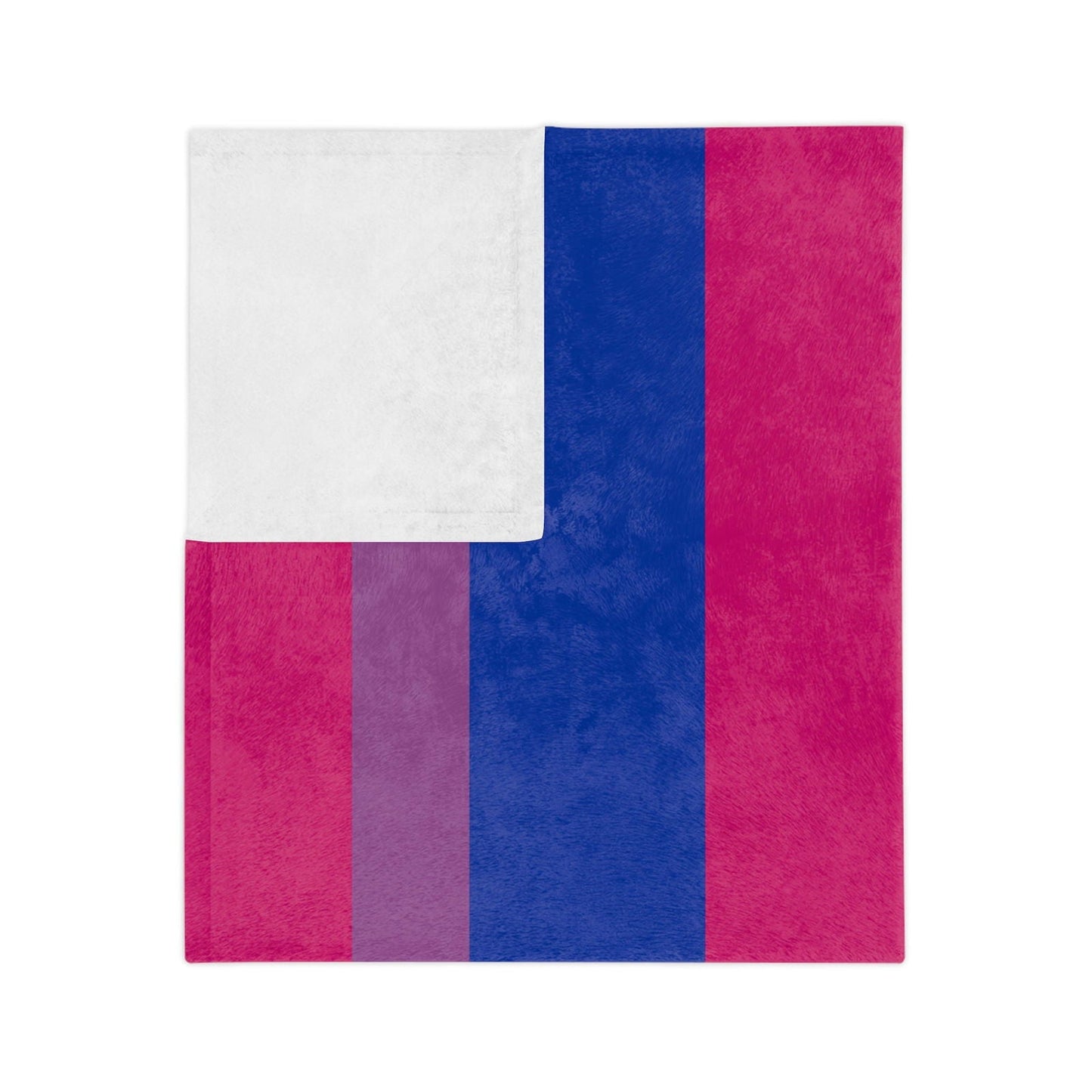 Bisexual Pride Flag - Velveteen Microfiber Blanket - Gay Skate - Bisexual Pride Flag - Velveteen Microfiber Blanket - Bisexual Pride Flag - Velveteen Microfiber Blanket