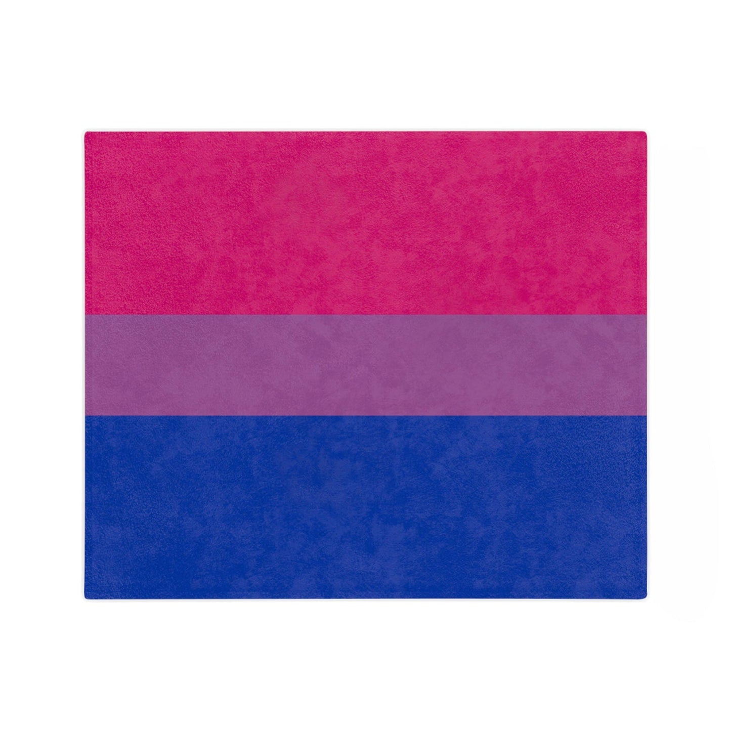 Bisexual Pride Flag - Velveteen Microfiber Blanket - Gay Skate - Bisexual Pride Flag - Velveteen Microfiber Blanket - Bisexual Pride Flag - Velveteen Microfiber Blanket
