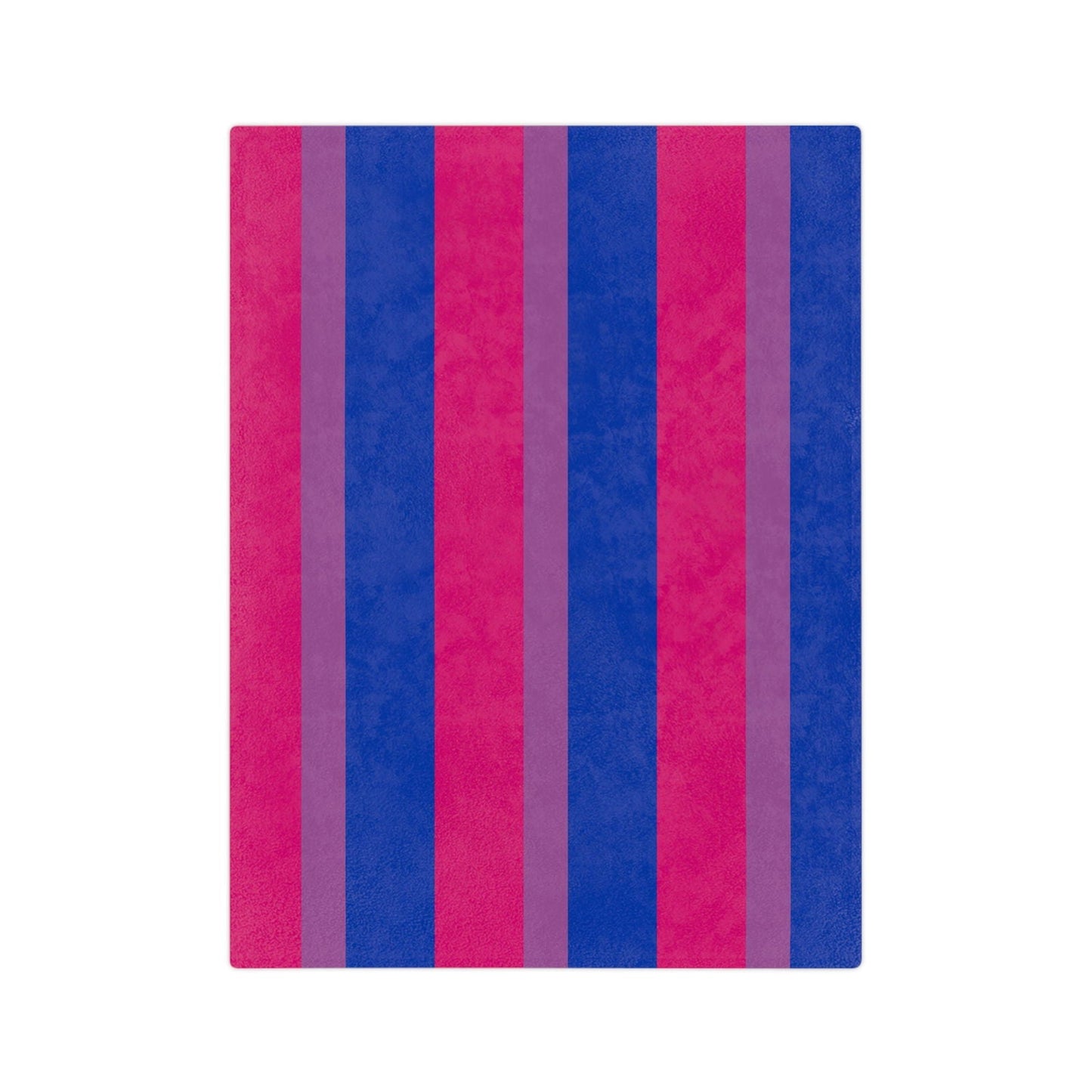 Bisexual Pride Flag - Velveteen Microfiber Blanket - Gay Skate - Bisexual Pride Flag - Velveteen Microfiber Blanket - Bisexual Pride Flag - Velveteen Microfiber Blanket