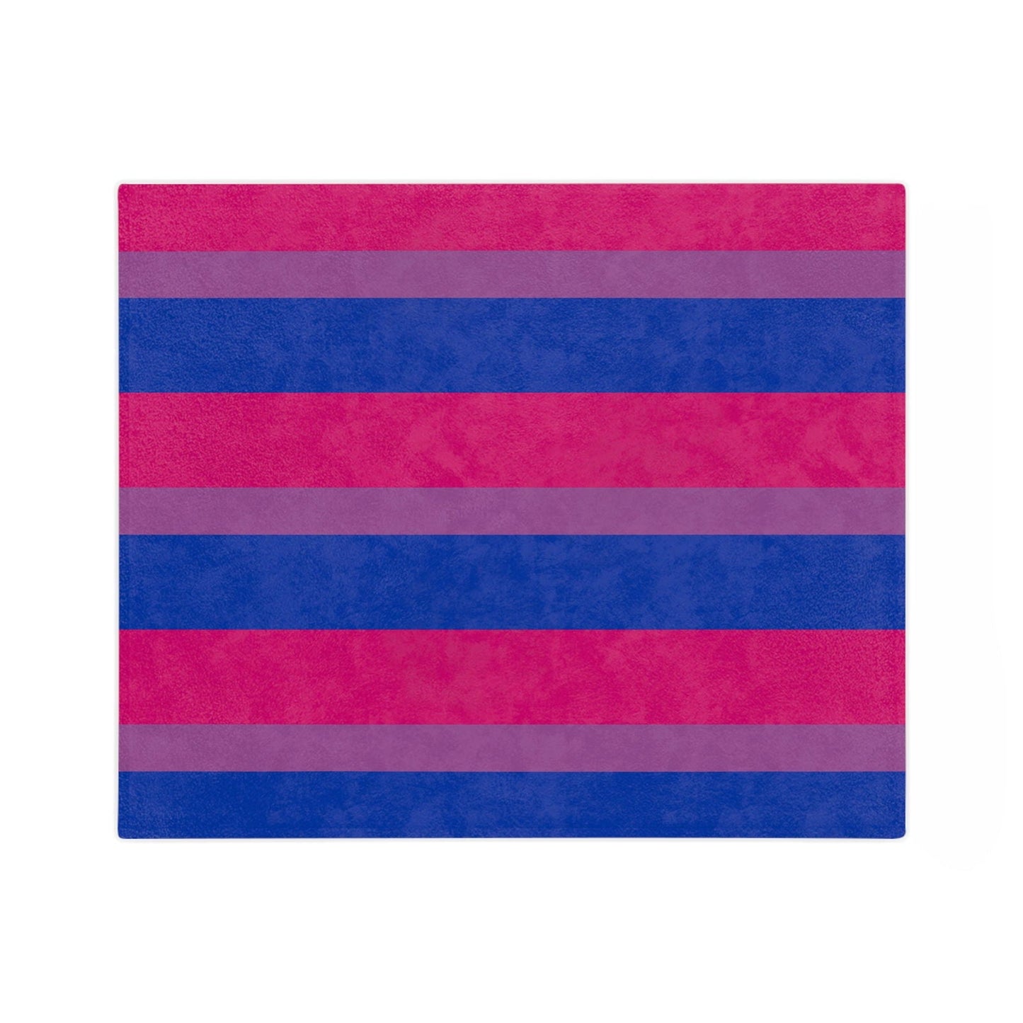Bisexual Pride Flag - Velveteen Microfiber Blanket - Gay Skate - Bisexual Pride Flag - Velveteen Microfiber Blanket - Bisexual Pride Flag - Velveteen Microfiber Blanket
