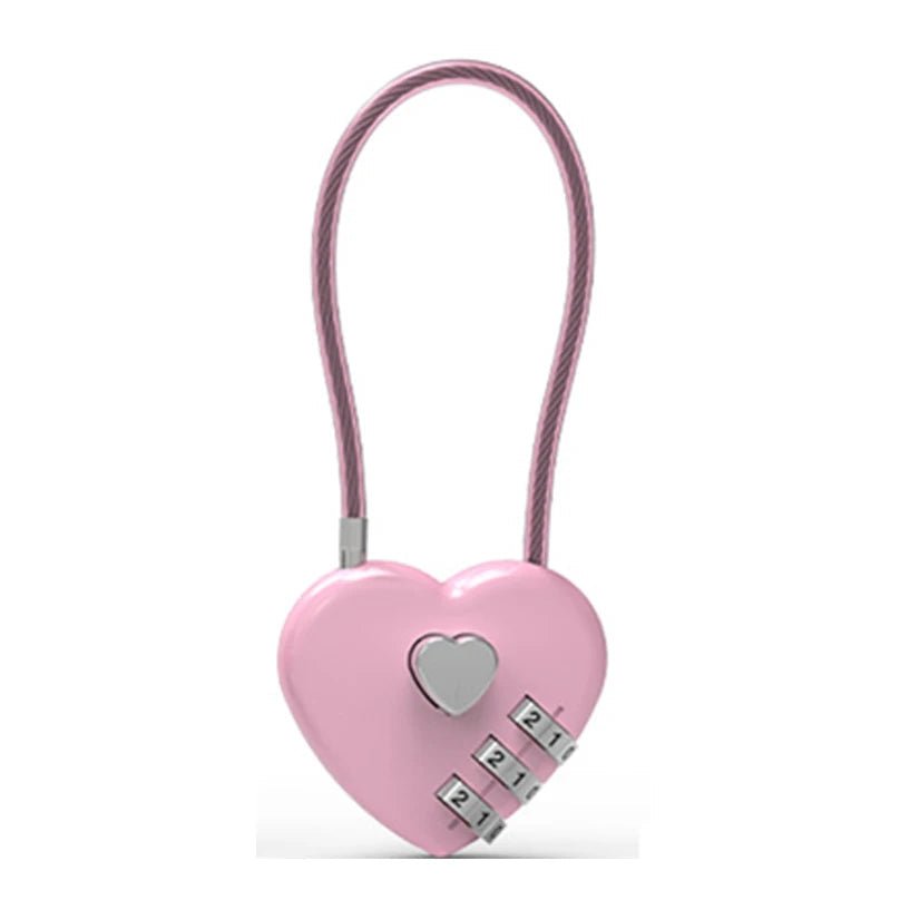 Combination Love Heart Padlock - Gay Skate - Combination Love Heart Padlock - Combination Love Heart Padlock