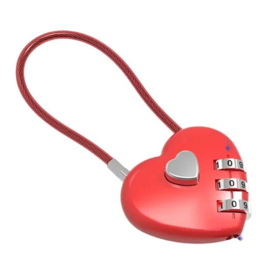 Combination Love Heart Padlock - Gay Skate - Combination Love Heart Padlock - Combination Love Heart Padlock