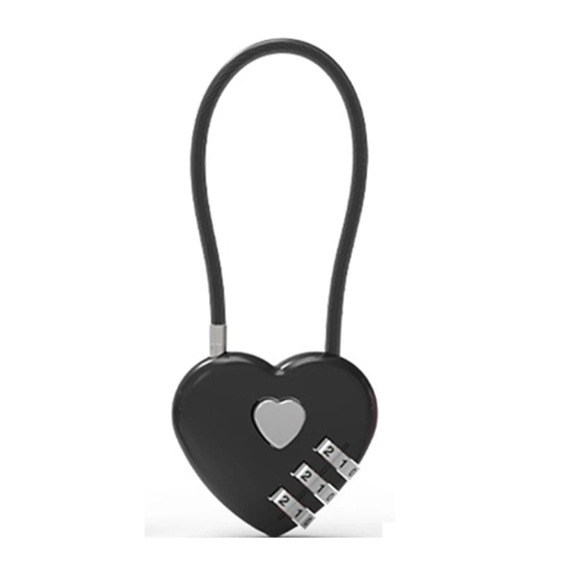 Combination Love Heart Padlock - Gay Skate - Combination Love Heart Padlock - Combination Love Heart Padlock