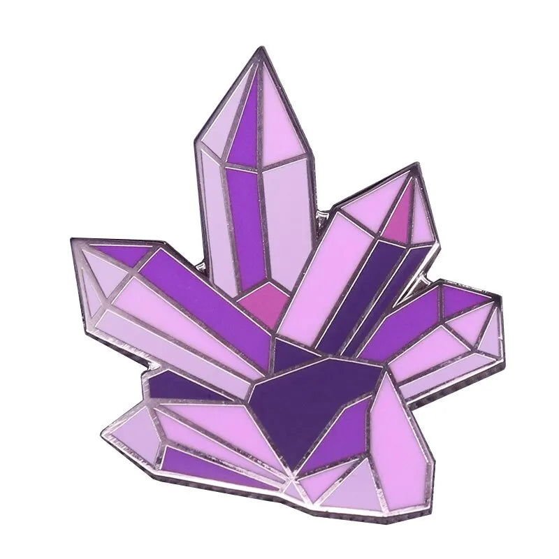 Crystal Queer enamel pin - Gay Skate - Crystal Queer enamel pin - Crystal Queer enamel pin