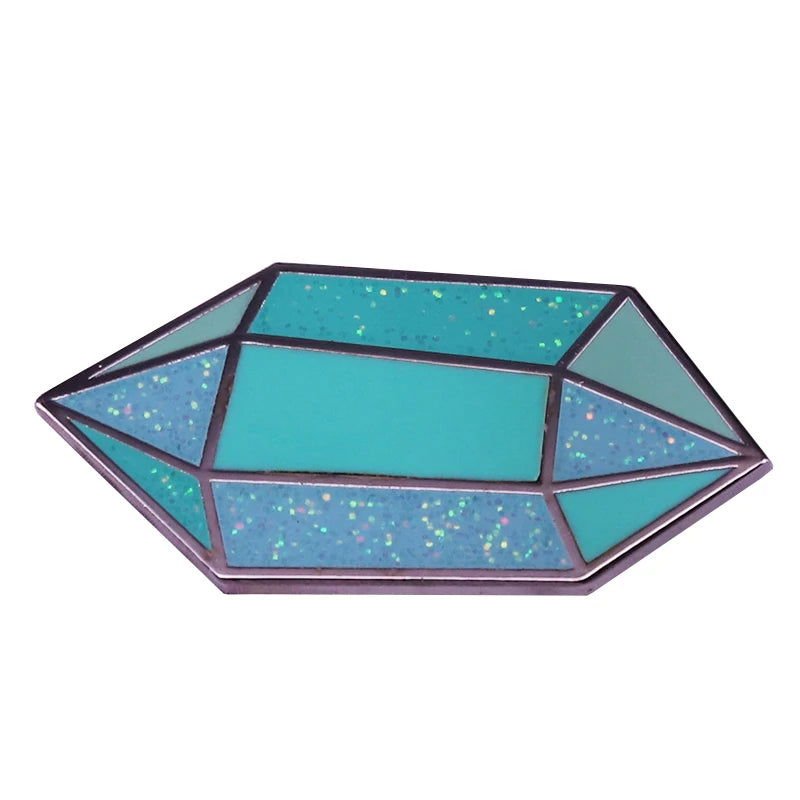 Crystal Queer enamel pin - Gay Skate - Crystal Queer enamel pin - Crystal Queer enamel pin