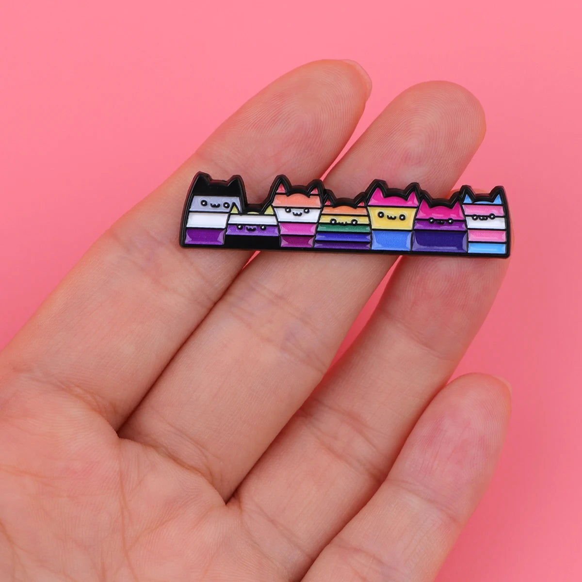 Cute LGBTIQAP+ badges - pride flags, cats - Gay Skate - Cute LGBTIQAP+ badges - pride flags, cats - Cute LGBTIQAP+ badges - pride flags, cats