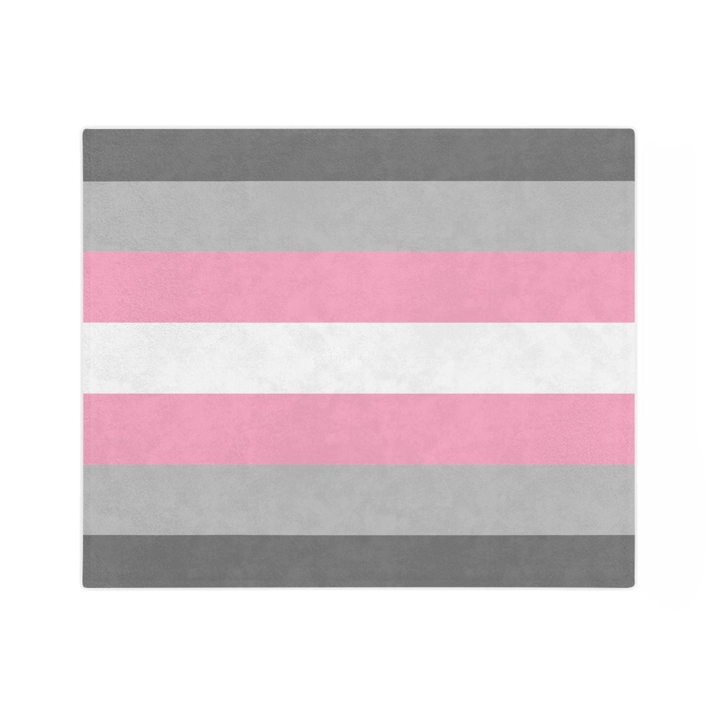 Demigirl Pride Flag - Velveteen Microfiber Blanket - Gay Skate - Demigirl Pride Flag - Velveteen Microfiber Blanket - Demigirl Pride Flag - Velveteen Microfiber Blanket