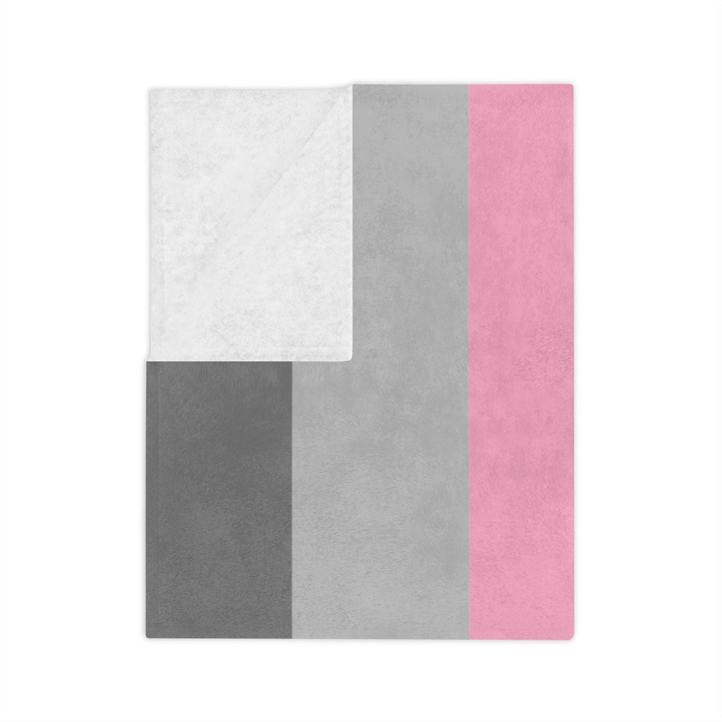 Demigirl Pride Flag - Velveteen Microfiber Blanket - Gay Skate - Demigirl Pride Flag - Velveteen Microfiber Blanket - Demigirl Pride Flag - Velveteen Microfiber Blanket