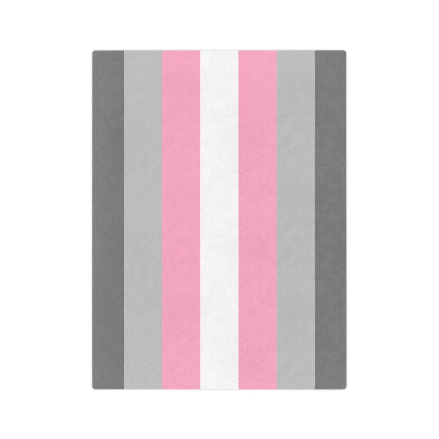Demigirl Pride Flag - Velveteen Microfiber Blanket - Gay Skate - Demigirl Pride Flag - Velveteen Microfiber Blanket - Demigirl Pride Flag - Velveteen Microfiber Blanket