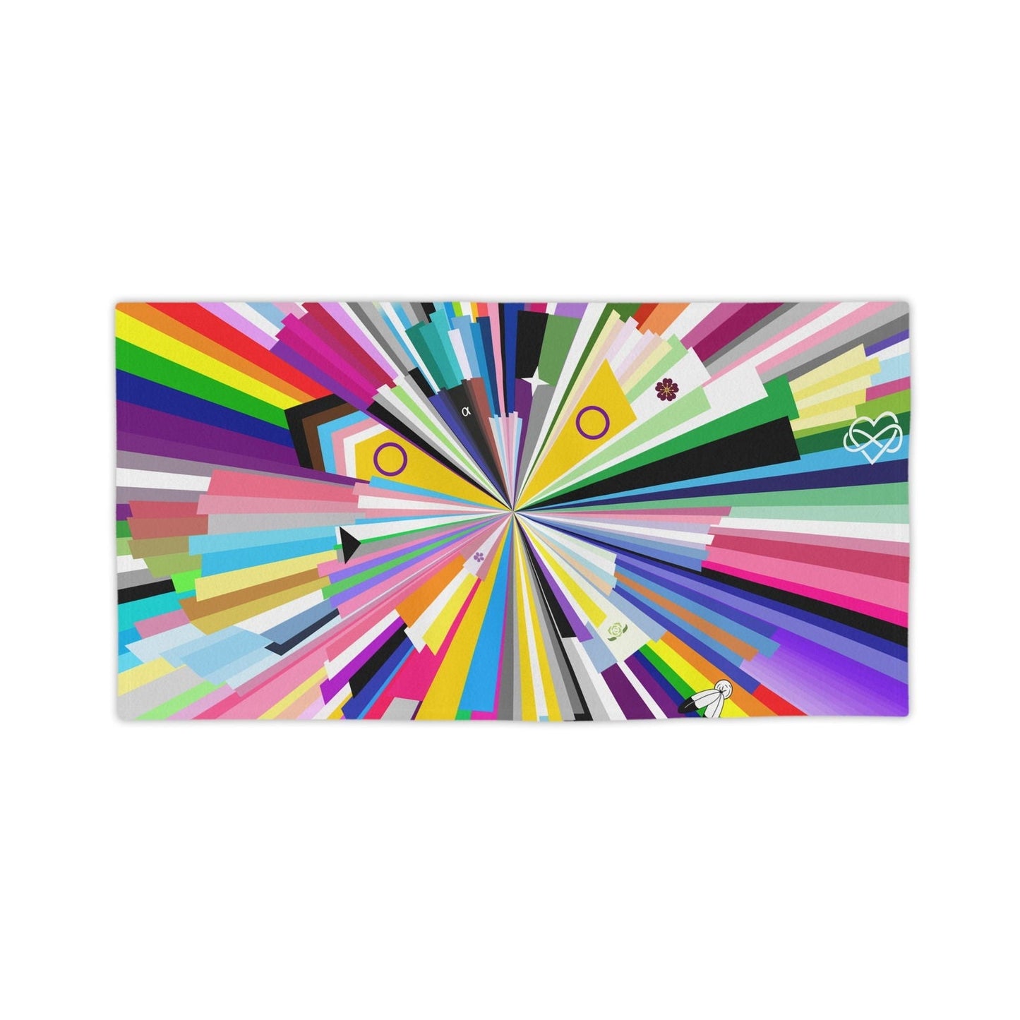 Every LGBTIQAP2S+ Pride Flag Towels - Gay Skate - Every LGBTIQAP2S+ Pride Flag Towels - Every LGBTIQAP2S+ Pride Flag Towels
