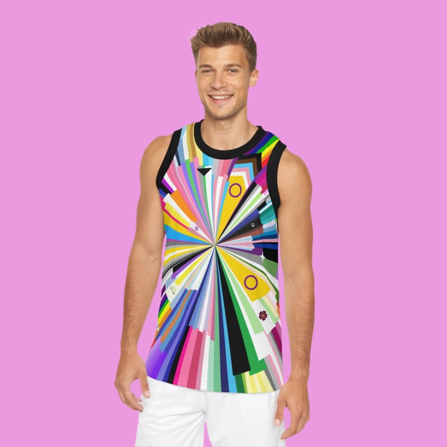 Every LGBTIQAP2S+ Pride Flag Unisex Basketball jersey - Gay Skate - Every LGBTIQAP2S+ Pride Flag Unisex Basketball jersey - Every LGBTIQAP2S+ Pride Flag Unisex Basketball jersey