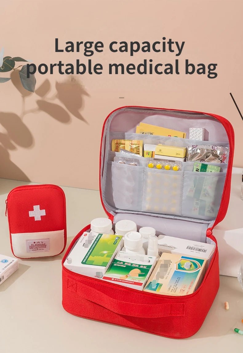 Vibrant pink, yellow, red and blue kawaii first aid kit bags for all types of skaters. Small, medium and large zip up bags perfect to store medication and first aid supplies. For all kinds of skaters and athletes.
