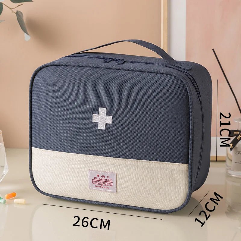 Vibrant pink, yellow, red and blue kawaii first aid kit bags for all types of skaters. Small, medium and large zip up bags perfect to store medication and first aid supplies. For all kinds of skaters and athletes.