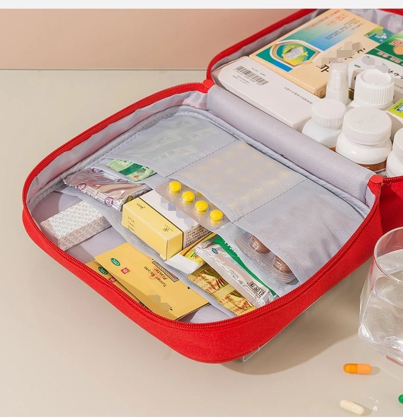 Vibrant pink, yellow, red and blue cute kawaii first aid kit bags for all types of skaters. Small, medium and large zip up bags perfect to store medication and first aid supplies. For all kinds of skaters and athletes.
