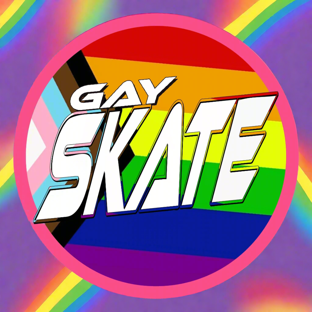 Gay Skate Stickers - Gay SkateGay Skate StickersStickerGay SkateGay SkateGSK8 - gssticker - 1