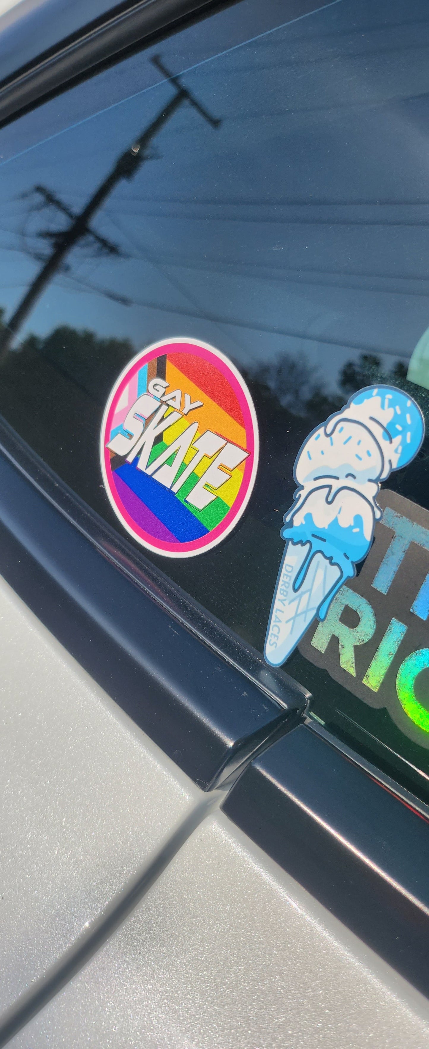 Gay Skate Stickers - Gay SkateGay Skate StickersStickerGay SkateGay SkateGSK8 - gssticker - 1