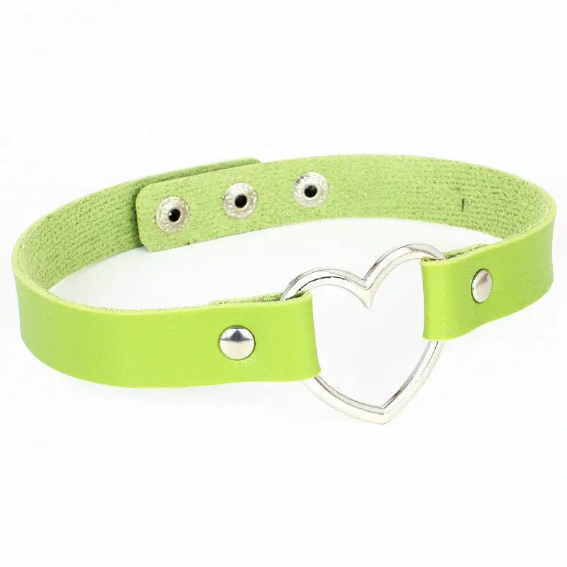 Heart Choker necklace - lots of colours - Gay SkateHeart Choker necklace - lots of coloursskate accessoriesGay SkateGay Skate200001034:200004862#round