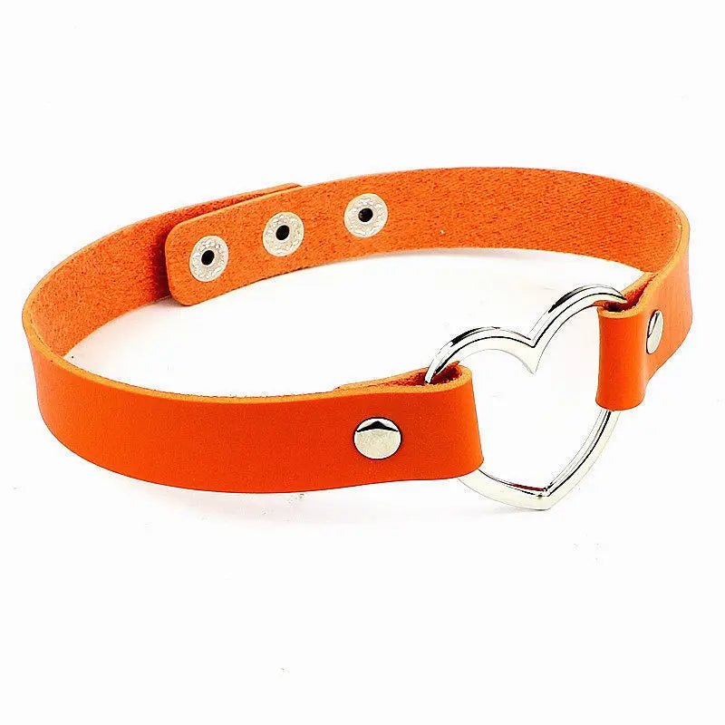 Heart Choker necklace - lots of colours - Gay SkateHeart Choker necklace - lots of coloursskate accessoriesGay SkateGay Skate200001034:200004862#round