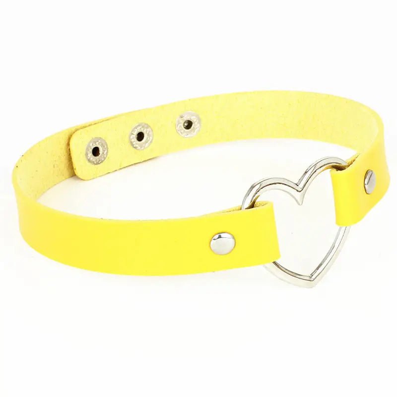 Heart Choker necklace - lots of colours - Gay SkateHeart Choker necklace - lots of coloursskate accessoriesGay SkateGay Skate200001034:200004862#round