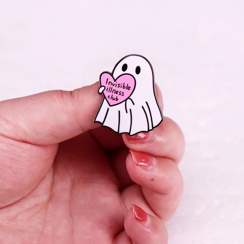 Hidden Disability Awareness ghost badge - Gay SkateHidden Disability Awareness ghost badgeskate accessoriesGay SkateGay Skate<none>