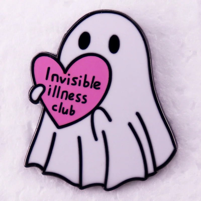 Hidden Disability Awareness ghost badge - Gay SkateHidden Disability Awareness ghost badgeskate accessoriesGay SkateGay Skate<none>