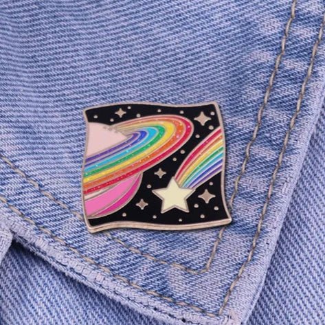 I Need Some Space - enamel pins