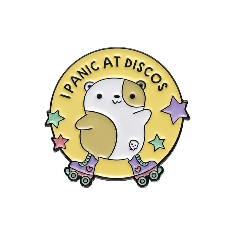 I Panic At Discos skating hampster enamel pin - Gay SkateI Panic At Discos skating hampster enamel pinskate accessoriesGay SkateGay Skate200001033:200003764#XZ9794