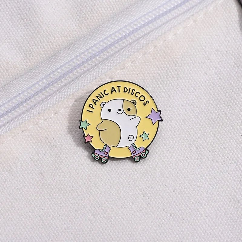 I Panic At Discos skating hampster enamel pin - Gay SkateI Panic At Discos skating hampster enamel pinskate accessoriesGay SkateGay Skate200001033:200003764#XZ9794