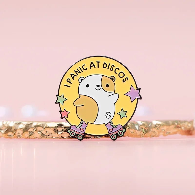 I Panic At Discos skating hampster enamel pin - Gay SkateI Panic At Discos skating hampster enamel pinskate accessoriesGay SkateGay Skate200001033:200003764#XZ9794