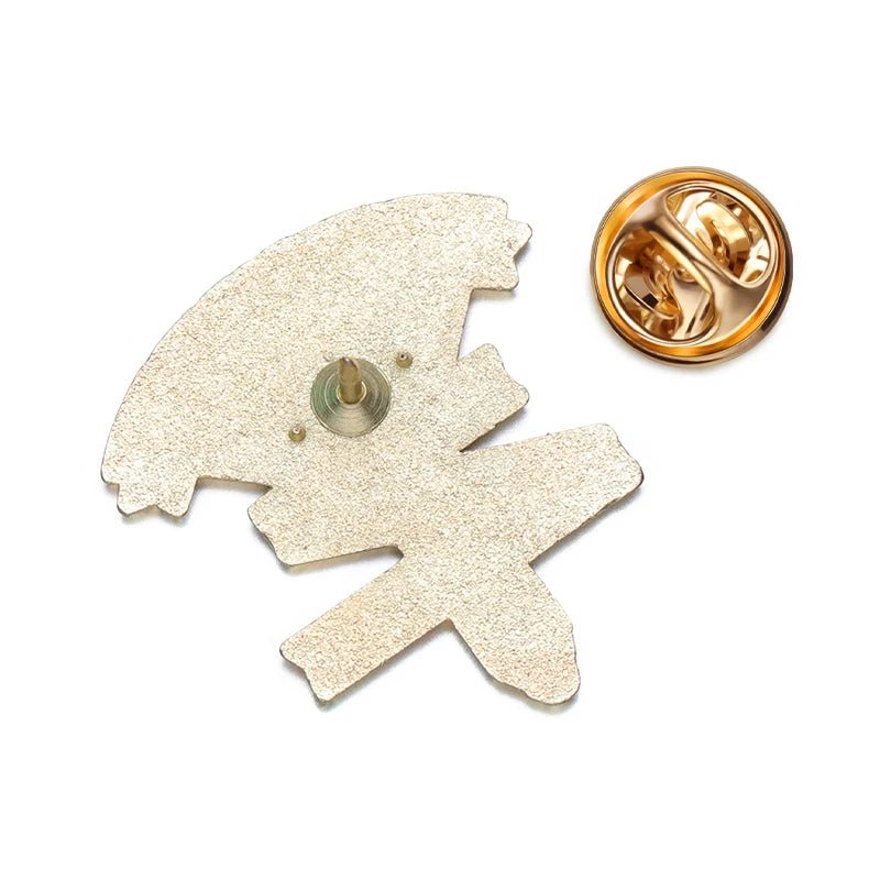 I Swing Both Ways Violently With A Sword - Bisexual Enamel Pin