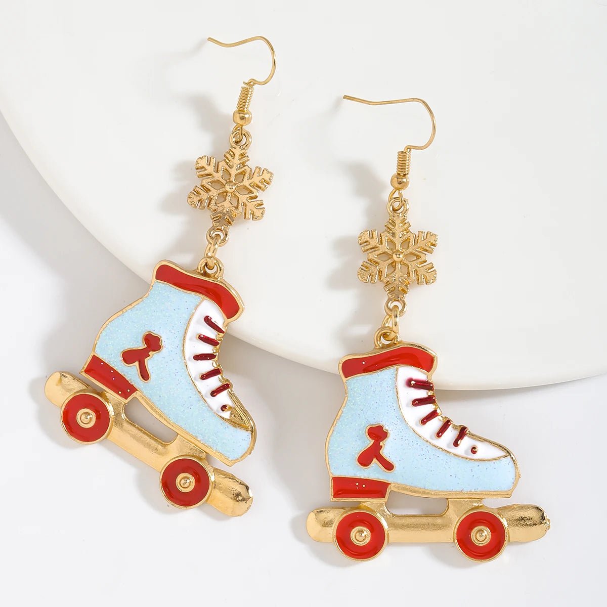 Ice Skates enamel earrings - Gay SkateIce Skates enamel earringsskate accessoriesGay SkateGay Skate200001034:6145#Style 3