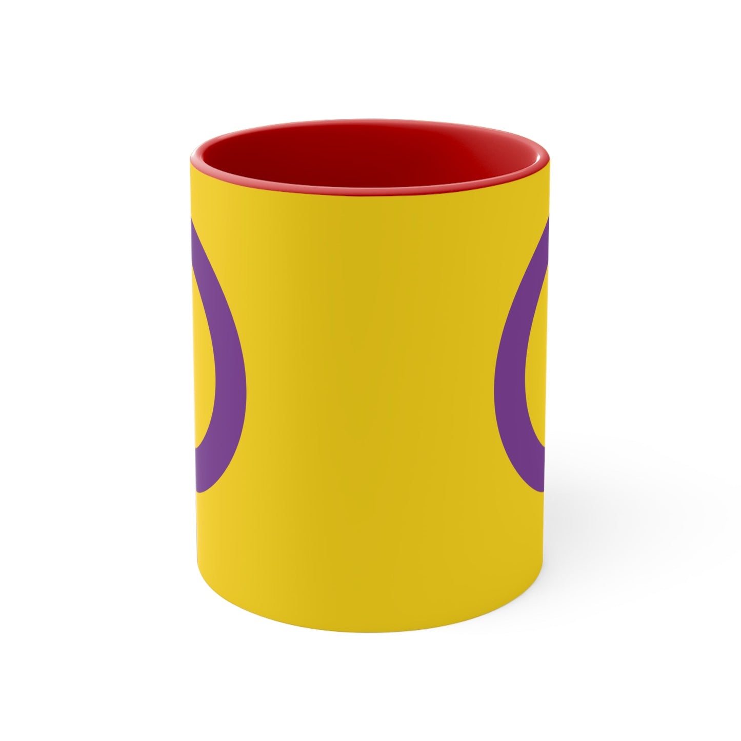 Intersex pride flag colourful accent mug