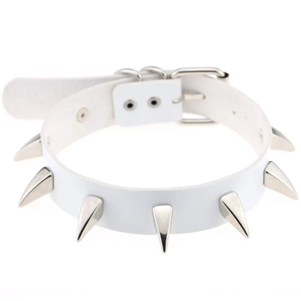 Kawaii White Choker Collar - lots of design choices - Gay SkateKawaii White Choker Collar - lots of design choicesskate accessoriesGay SkateGay Skate200001034:175#P003 white