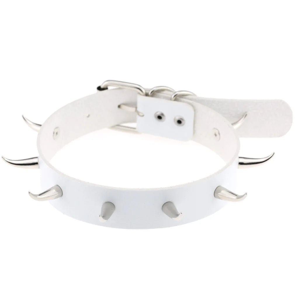 Kawaii White Choker Collar - lots of design choices - Gay SkateKawaii White Choker Collar - lots of design choicesskate accessoriesGay SkateGay Skate200001034:175#P003 white