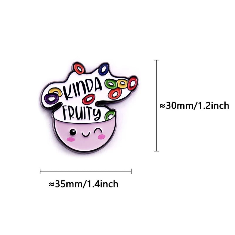Queer pride kawaii badge
