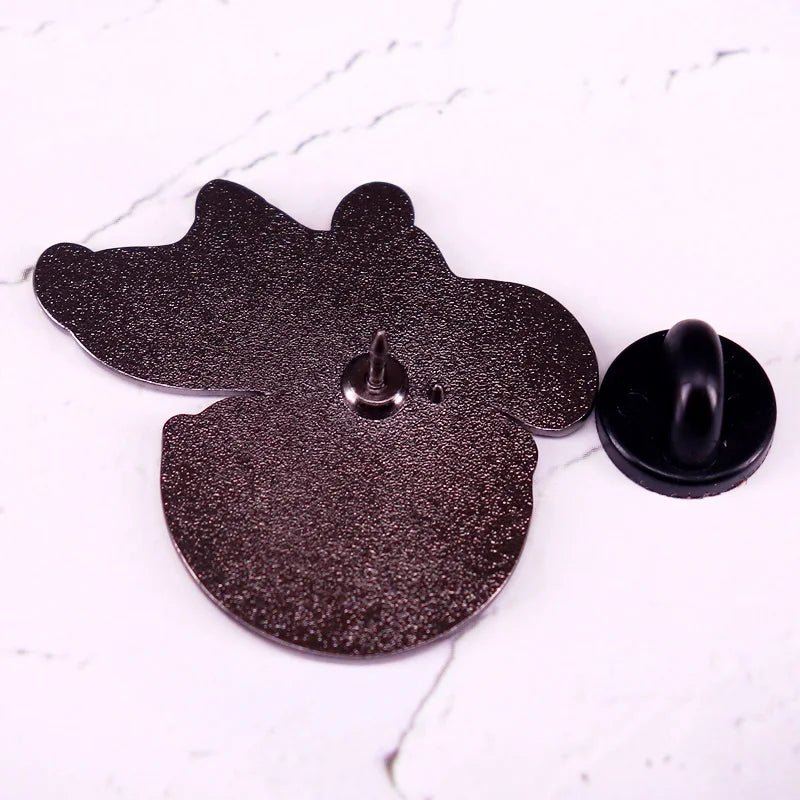 Kinda Fruity - cute queer pin