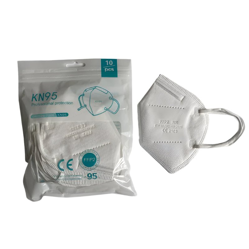 White Face Mask, colourful medical face masks N95 KN95