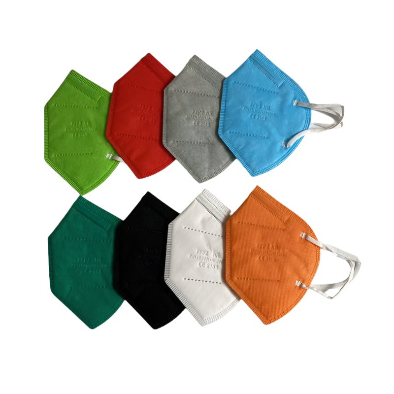 KN95 Face Masks - Colourful - 10/20/50/100/200 pieces